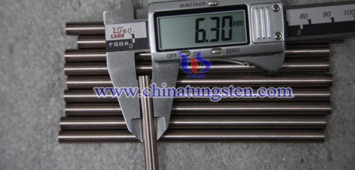 tungsten copper rod picture