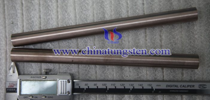 tungsten copper rod picture