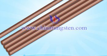 scrap tungsten copper rod picture