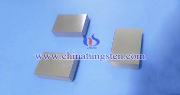 97W-2.1Ni-0.9Fe tungsten alloy block picture