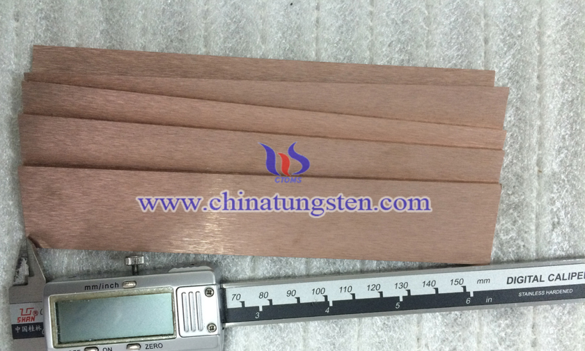 Tungsten Copper Bar Picture