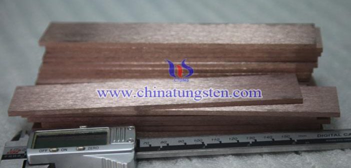 Tungsten Copper Bar Picture