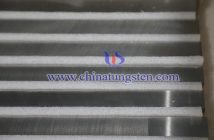 Tungsten alloy block photo