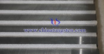 Tungsten alloy block photo